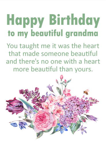 Birthday Wishes For Grandma From Granddaughter